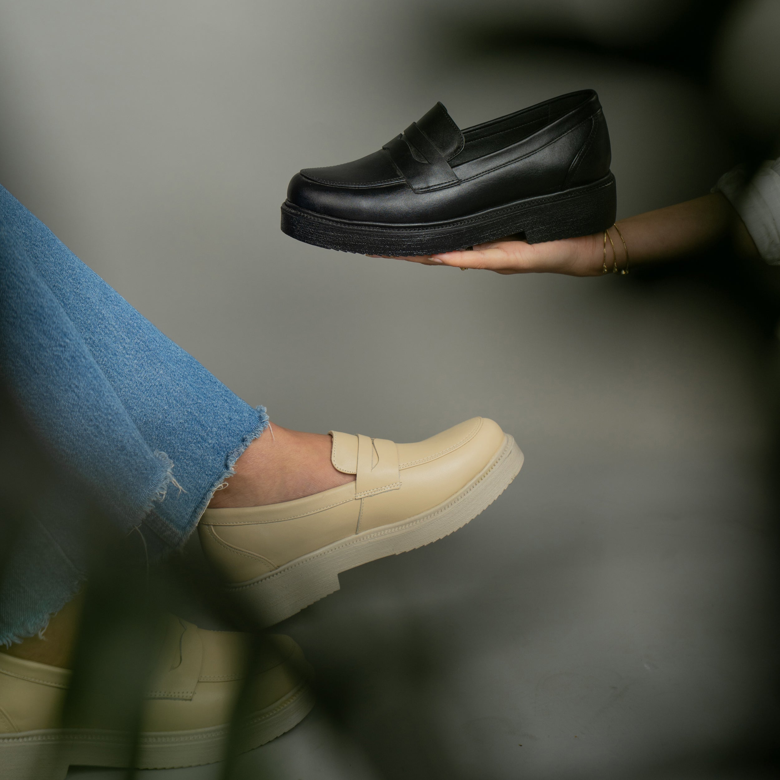 Mocassins Plateforme