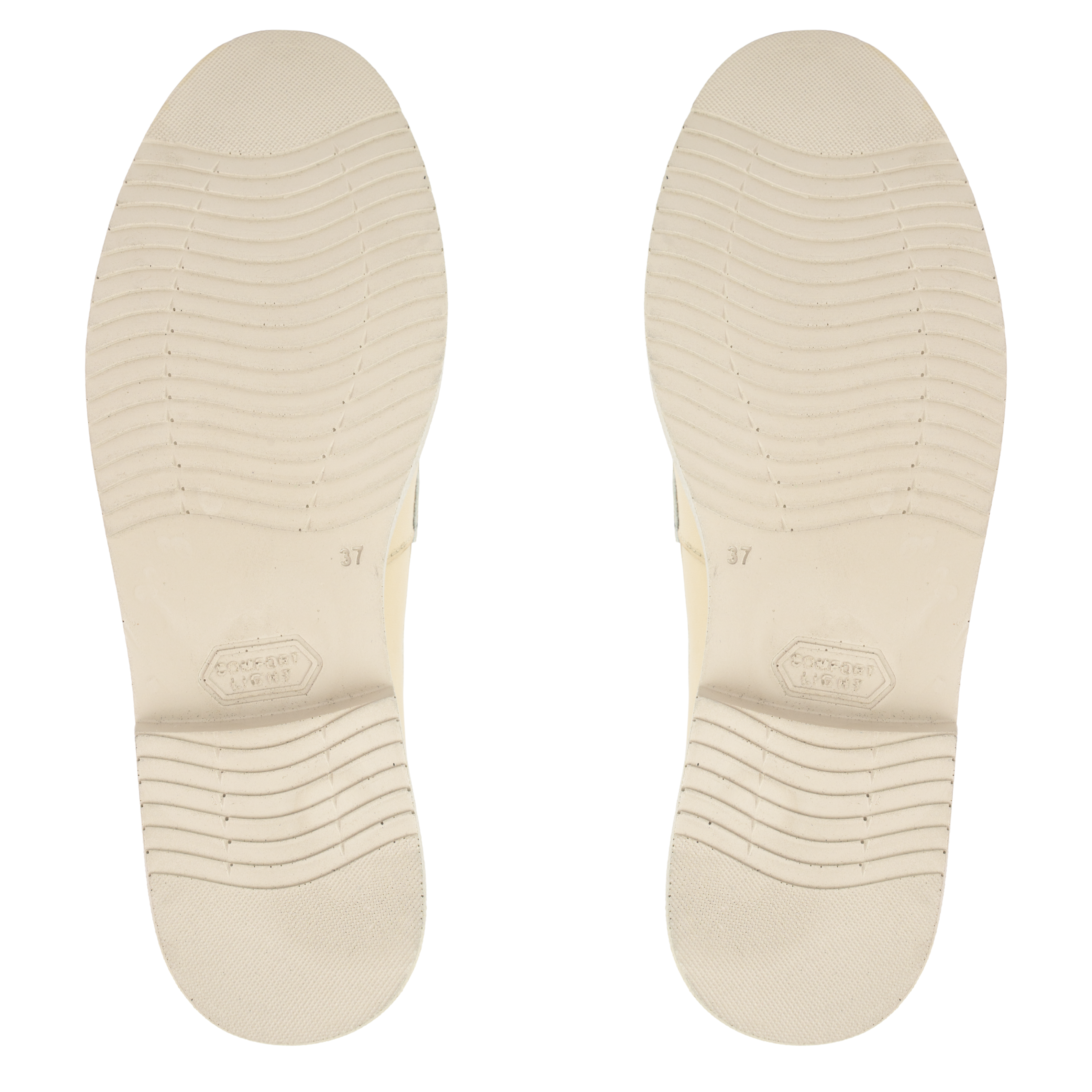 Orvane Beige – Mocassins Plateforme Femme en Cuir