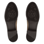 Luna Beige - Mocassins classiques Femme en Cuir Véritable