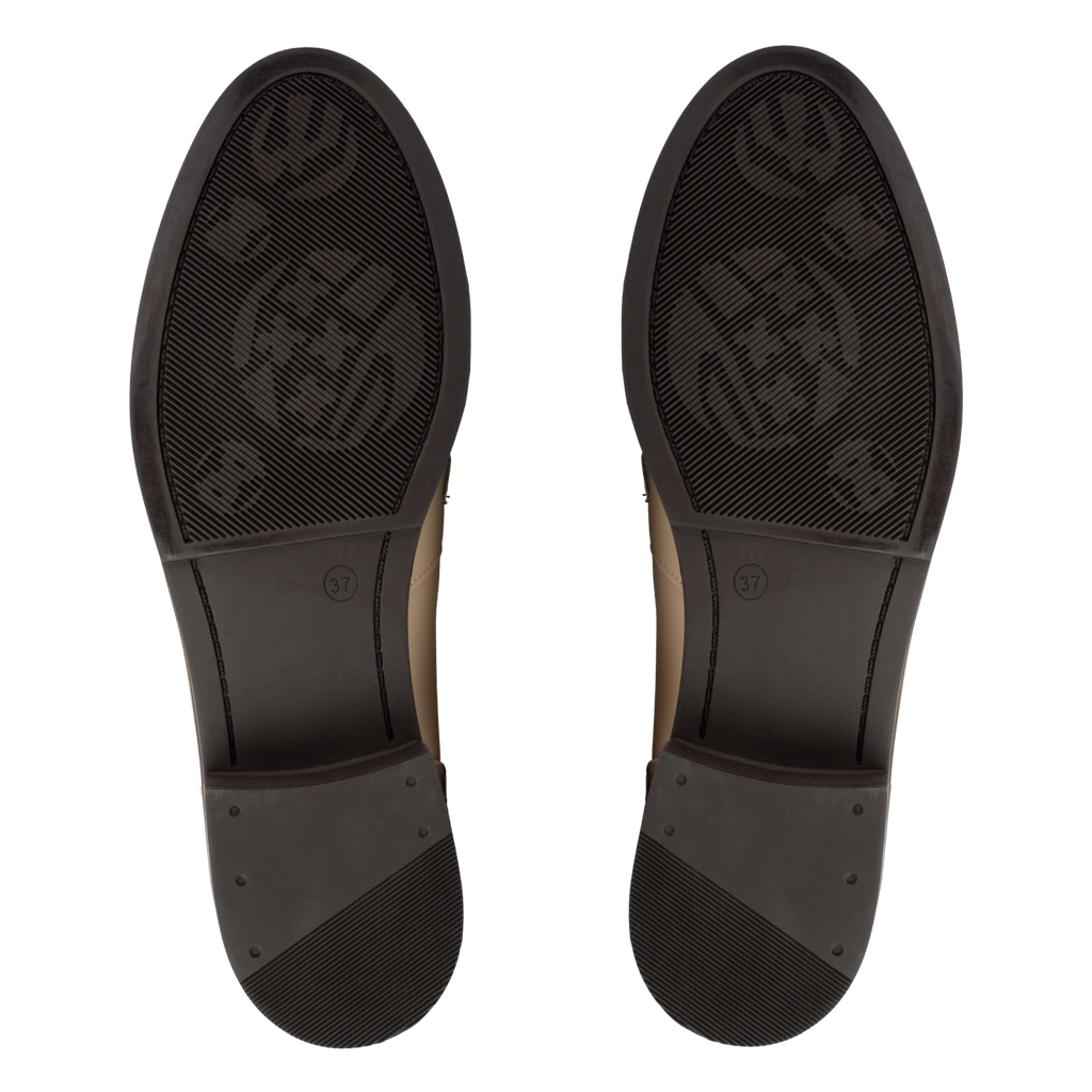 Luna Noir Vernis - Mocassins classiques Femme en Cuir Véritable